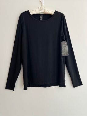CORY VINES Long Sleeve Athletic Shirt Activewear Athleisure Sustainable NWT